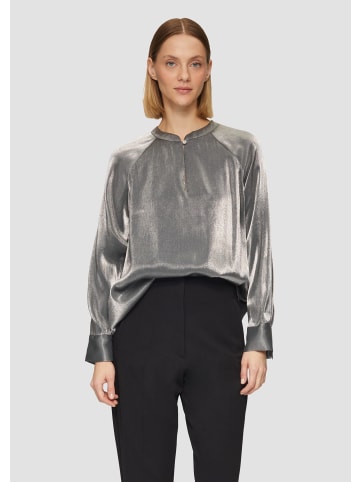 s.Oliver BLACK LABEL Bluse langarm in Grau
