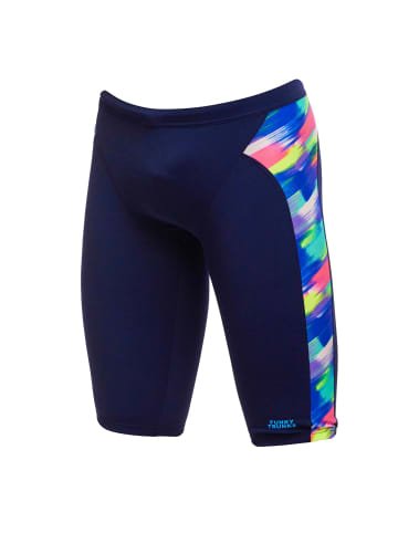 Funky Trunks Streaky Strokes Jammer Schwimmhose chlorresistent in blau