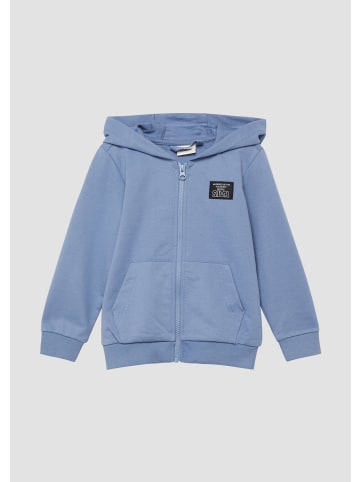 s.Oliver Sweatshirt Jacke in 5455_blassblau