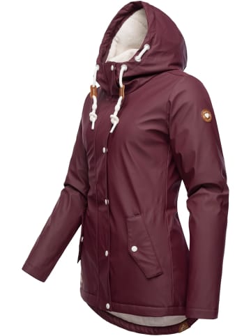 ragwear Regenjacke Marge in Wine Red22