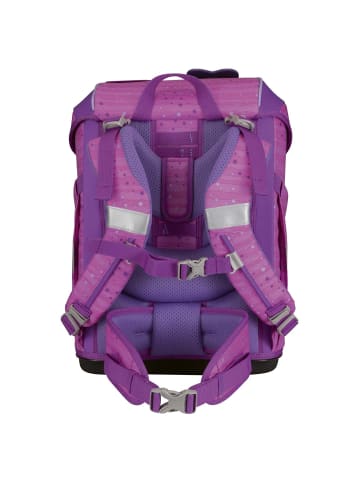 DerDieDas ErgoFlex Tiny - Schulranzen Set 5tlg. 900g (Deep Ocean) in Purple Unicorn