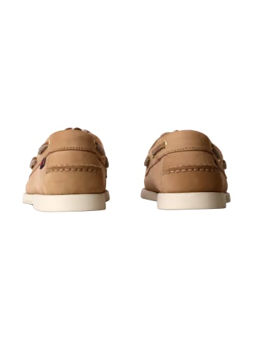 Sebago Mokassin aus Portland Nubuck Leder Beige