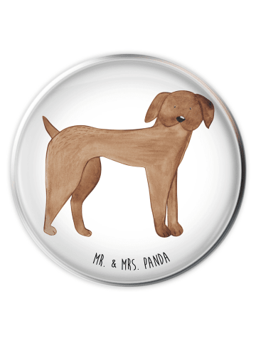 Mr. & Mrs. Panda waschbeckenstöpsel Hund Dogge ohne Spruch in Weiß