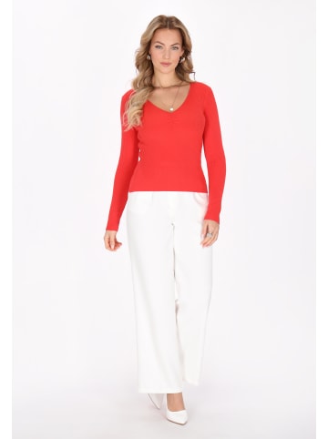faina Sweater in red