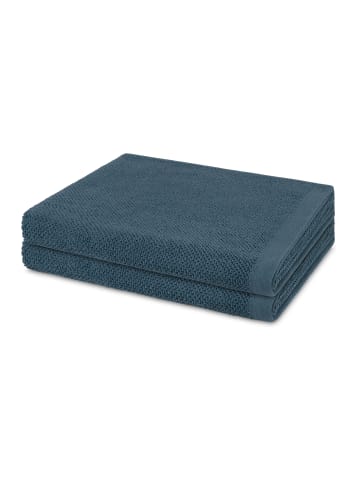 Möve 2 X Duschtuch im Set Bliss in Steel blue