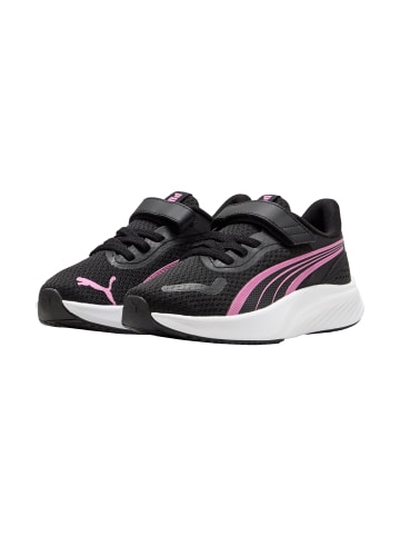 Puma Kinder-Sneaker mit Klettverschluss Pounce Lite AC PS Schwarz