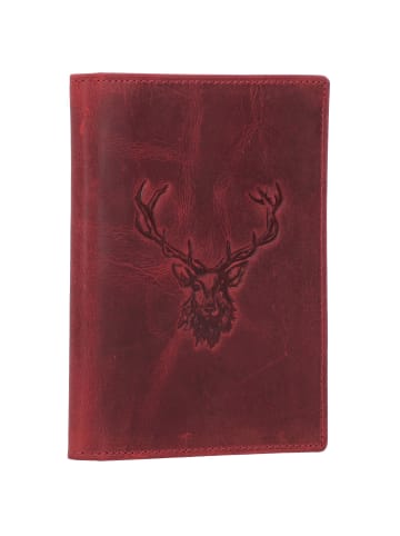 Greenburry Vintage Ausweisetui Leder 12.5 cm in rusty red