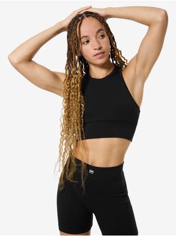 super.natural Merino Bra W LIQUID FLOW TOP in schwarz