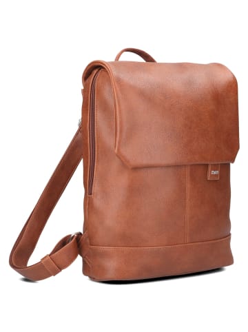 Zwei Mademoiselle MR150 - Rucksack 38 cm in cognac