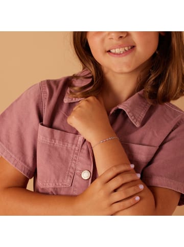 Lucardi 925 Silber Armband  Herz