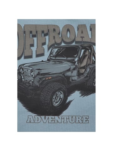 Lagarto Verde T-shirts Jeep in blau