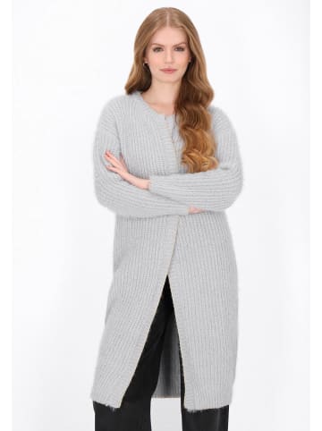 DreiMaster Women Cardigan in grey melange