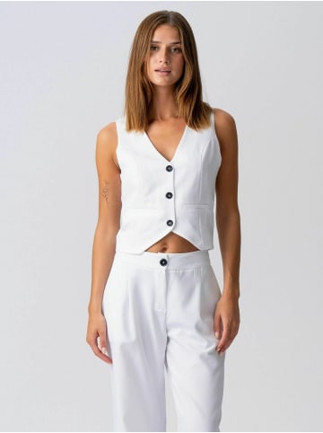 TeeShoppen Weste Natalie in White