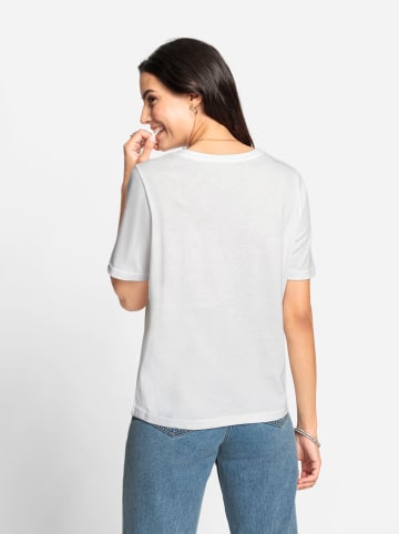 WITT WEIDEN Shirt in ecru-bedruckt