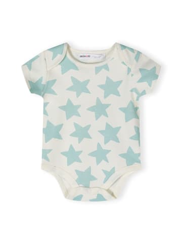 Minoti 2er. Set: Kurzarmbody 24babypack18 in mint