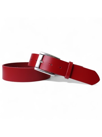FRONHOFER Ledergürtel 4cm in Rot