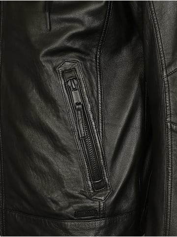 Mustang Lederjacke 31021306 in schwarz