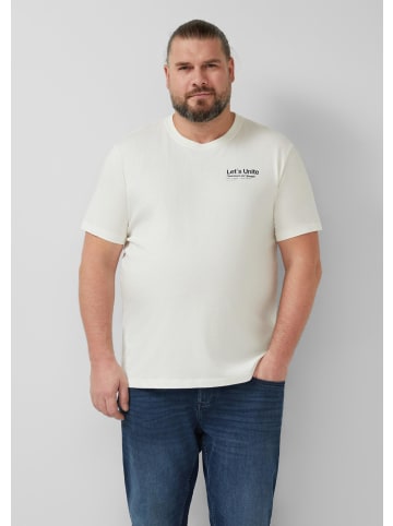 s.Oliver T-Shirt in 02D2_creme