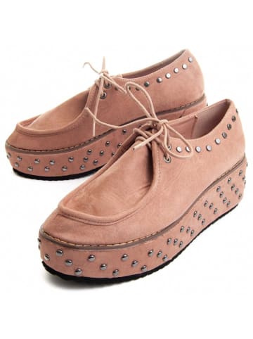Montevita Schnürschuhe Trenca in Rosa