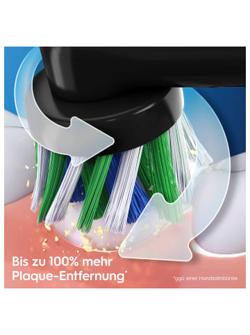 Oral-B Elektr. Zahnbürste "Vitality Pro" + 10 Aufsteckbürsten "Pro - CrossAction"