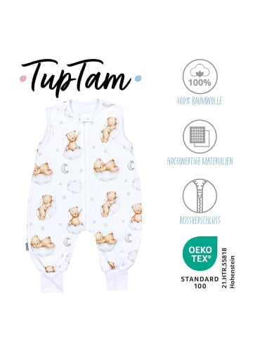 TupTam Babyschlafsack mit Beinen Unwattiert in braun