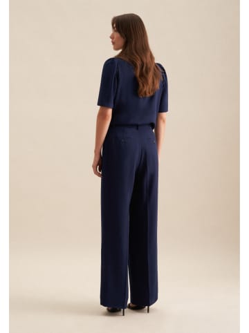 Seidensticker Hose Regular in Dunkelblau