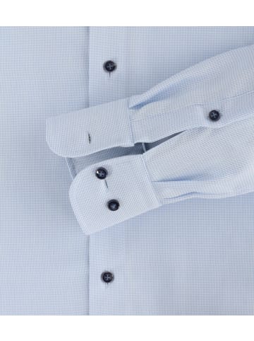 CASAMODA Langarm Business Hemd für Herren in hell-blau