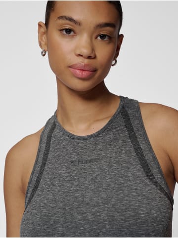 Hummel Top Hmlmt Hyper Multisport Damen in BLACK MELANGE