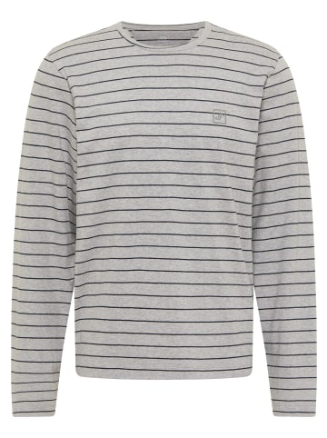 Joy Sportswear Longsleeve ENZO in titan melange stripes