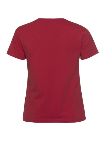 H.I.S. T-Shirt in marine, weiß, rot