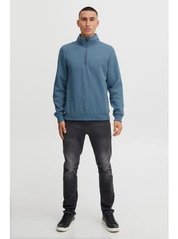 BLEND Troyer Halfzip sweatshirt 20714493 in blau