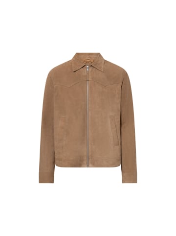 Bolongaro Trevor Lederjacke Theo Worker in braun