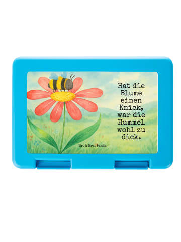 Mr. & Mrs. Panda Brotdose Hummel Blume Design mit Spruch in Weiß
