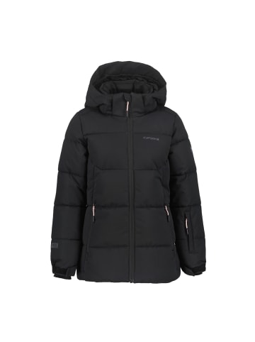 Icepeak Loris Winterjacke mit Kapuze und Schneefang in Black