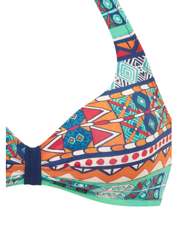 Buffalo Triangel-Bikini in blau bedruckt