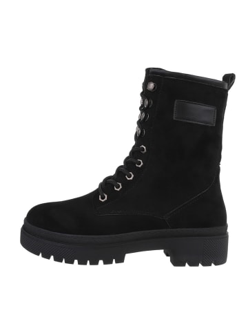 Ital-Design Stiefelette in Schwarz