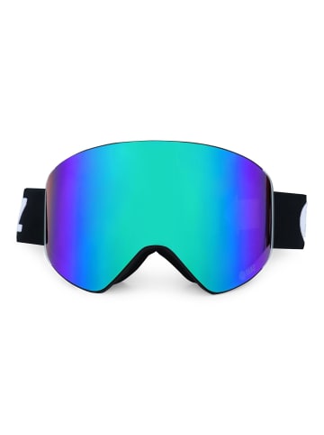 YEAZ APEX magnet-ski-snowboardbrille grün verspiegelt/silber in grün