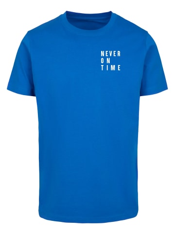 Mister Tee Mister Tee T-Shirts in cobalt blue