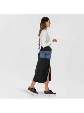 Cowboysbag Merlin Umhängetasche Leder 22 cm in elementalblue