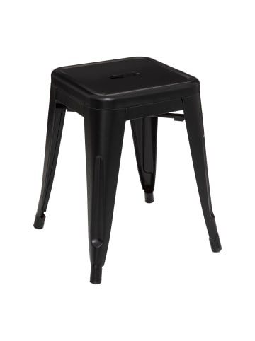Atmosphera Créateur d'intérieur Hocker in schwarz