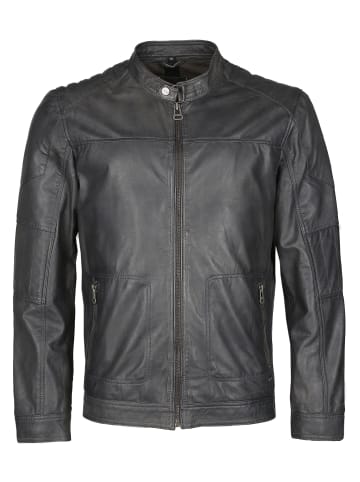 Maze Lederjacke Jack in grau
