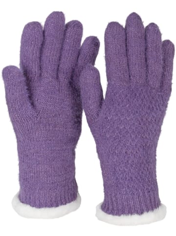 styleBREAKER Strickhandschuhe in Violett