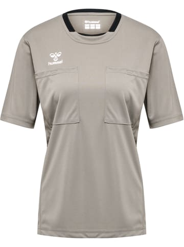 Hummel Hummel Jersey S/S Hmlreferee Multisport Damen Atmungsaktiv Schnelltrocknend in STEEPLE GRAY