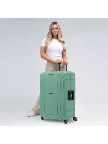 Redolz Essentials 15 4-Rollen Trolley 75 cm mit Dreipunkt-Verschluss in sea green