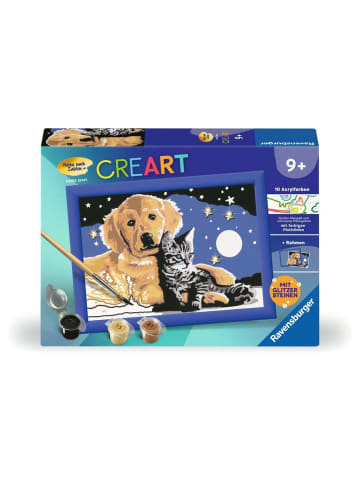 Ravensburger Ravensburger CreArt, Malen nach Zahlen Kinder - Funkelnder Sternenhimmel in bunt