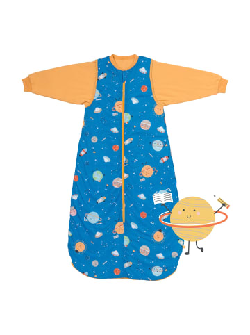 Schlummersack Babyschlafsack, 1.0 TOG in Blau-Gelb