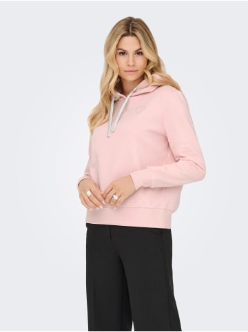 ONLY Kapuzenpullover in Rosy Touch