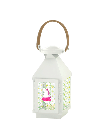 Mr. & Mrs. Panda Outdoor Laterne Einhorn Ballerina ohne Spruch in Transparent