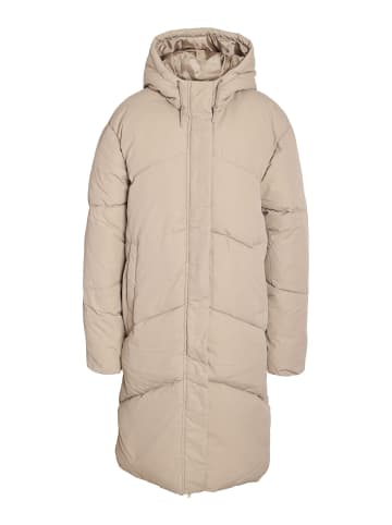 Noisy may Langer Mantel in Aluminum