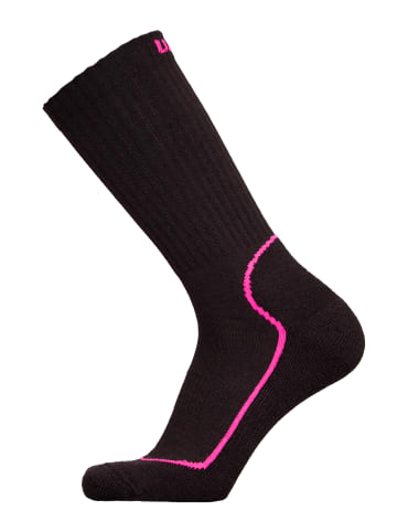 UphillSport Wander-Socken SUOMU in grey/black/pink